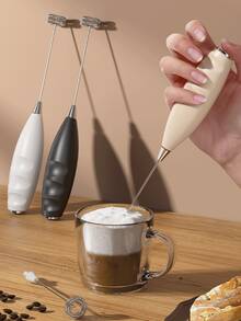 Mini Electric Milk Frother. Handheld Milk Frother For Home Use - Multicolor - View 4
