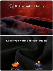 2pcs Women's Solid Color Daily Casual Warm High Waist Leggings, Winter Warm Thick Tight Soft Yoga Pants, Women's Clothing