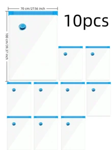 13/1 Worki próżniowe, Akcesoria podróżne Worki próżniowe, Przechowywanie w sypialni, Worki próżniowe do przechowywania niezbędnych rzeczy w podróży, Torby do przechowywania niezbędnych rzeczy w podróży, Organizacja i przechowywanie niezbędnych rzeczy na rejs, Odpowiednie do trampek, obuwia codziennego, butów skórzanych, żelu pod prysznic, szamponu, żelu do mycia twarzy - Wielokolorowe - Zobacz 13