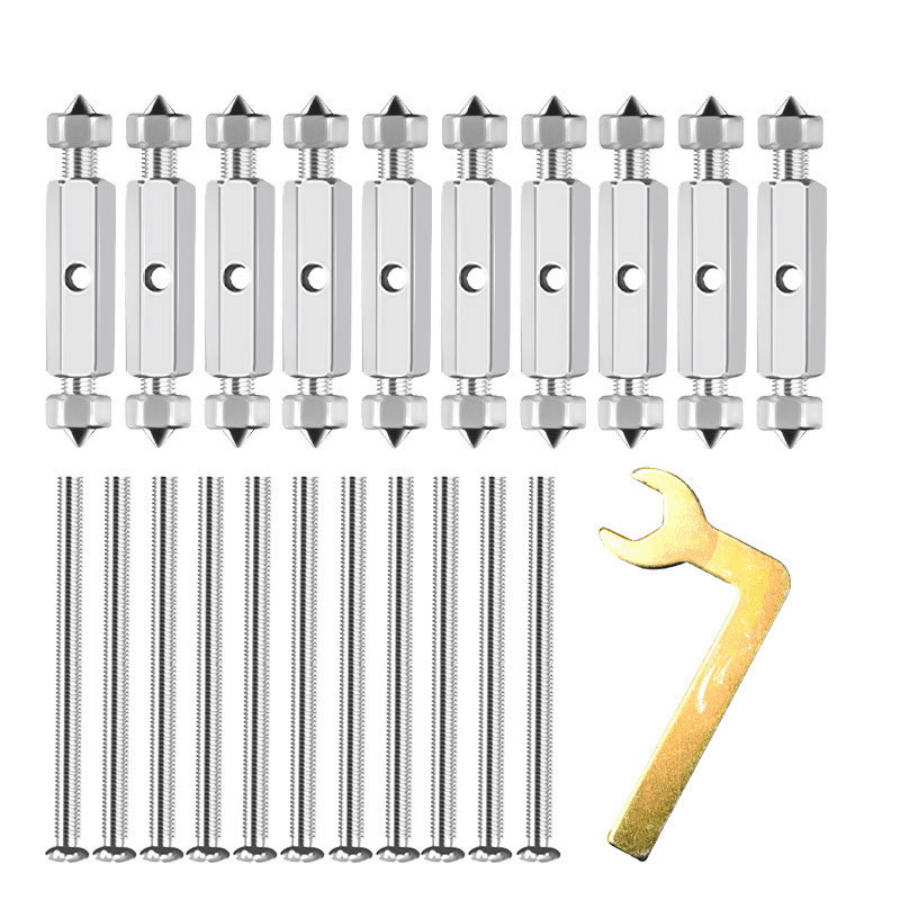 21 Pçs/Set Ajustável 86 Tipo Interruptor Tomada Caixa Suporte De Reparo Com Parafuso Para Fixação De Parede Doméstica