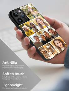 1 ốp lưng điện thoại in ảnh theo yêu cầu, tương thích với iPhone 16 Pro Max/17 Pro Max/17 Air/17/15 Pro, S24 Ultra/S25, thích hợp làm quà tặng cho bố, mẹ, vợ chồng, thú cưng, con cái, bạn bè. Món quà lý tưởng dành cho anh ấy, cô ấy, bạn trai, bạn gái, gia đình, bạn bè, ông bà, nhân dịp kỷ niệm, sinh nhật. - màu đen - Xem 8