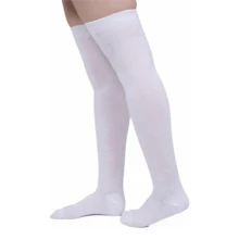 Don Calcetin Women Over The Knee Socks - White - View 7