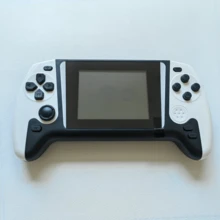 Consola portátil de videojuegos retro con joystick de 3,5 pulgadas, 500 juegos integrados, controlador inalámbrico, barra de juegos recargable y conexión a TV