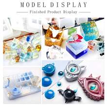 مجموعة صبغات راتنج شفافة 16 لون/علبة، صبغة عالية الشفافية لراتنج الإيبوكسي والراتنج الأشعة فوق البنفسجية لمشاريع المجوهرات والحرف اليدوية الإبداعية، حجم 5 مل