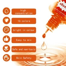 مجموعة صبغات راتنج شفافة 16 لون/علبة، صبغة عالية الشفافية لراتنج الإيبوكسي والراتنج الأشعة فوق البنفسجية لمشاريع المجوهرات والحرف اليدوية الإبداعية، حجم 5 مل