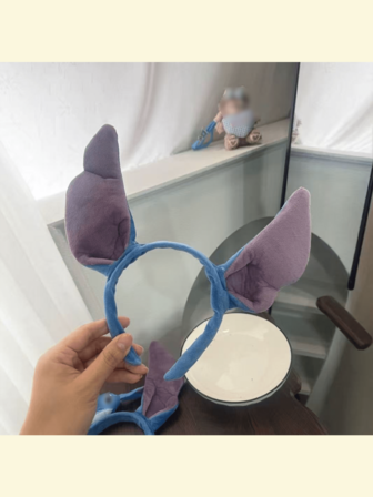 Ny ankomst Hett såld stort öronband, söt hårspänne för ansiktstvätt, cosplay för högtider, bedårande rolig fotorekvisita för flera tillfällen, intressant liten present