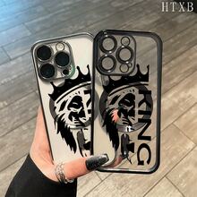 Una de medio león negra. La funda magnética electrochapada para teléfono con lente todo incluido soporta carga inalámbrica magnética y adecuada para las series 16 Pro, 16, 15 Pro, 14, 14 Plus/14 Pro, 13, 13 Pro, 12 Pro, 11/11 Pro y Pro. un gran regalo para amigos, cumpleaños y festivales. - Morado - Ver 5