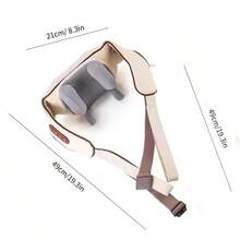 AXH. 6D Simulated Human Body Massager, Suitable For Neck, Back, Shoulder And Cervical Spine - Beige - View 4