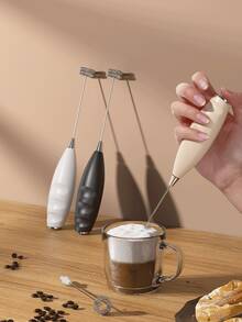 Mini Electric Milk Frother. Handheld Milk Frother For Home Use - Multicolor - View 10