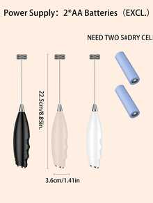 Mini Electric Milk Frother. Handheld Milk Frother For Home Use - Multicolor - View 11