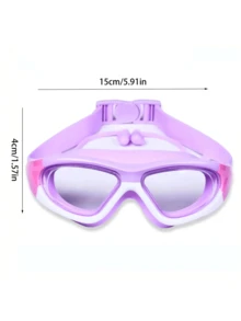 Adjustable Comfortable Waterproof Anti-Fog High Definition Swimming Goggles, Summer New Arrival - Multicolor - View 4