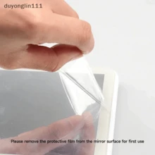 Universal LED Car Interior Touch Makeup Mirror High Brightness Adjustable Sun Visor Finger - trắng - Xem 5