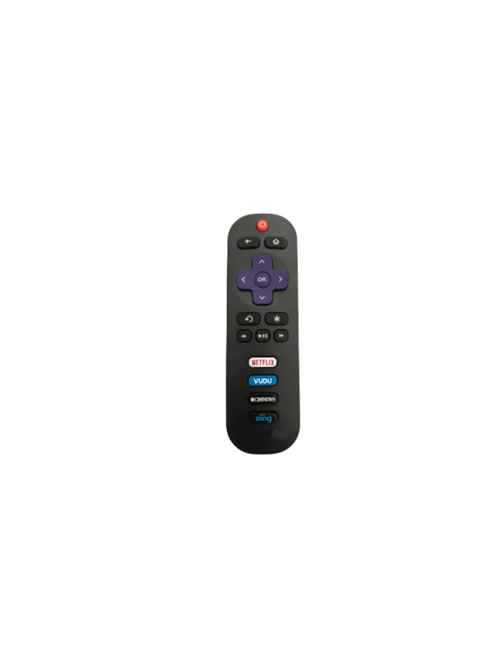 UNIVERSAL CONTROL T C L ROKU TV3 - Black - View 1