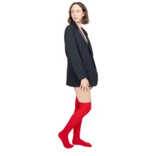 Don Calcetin Women Over The Knee Socks - 紅色 - 查看 8