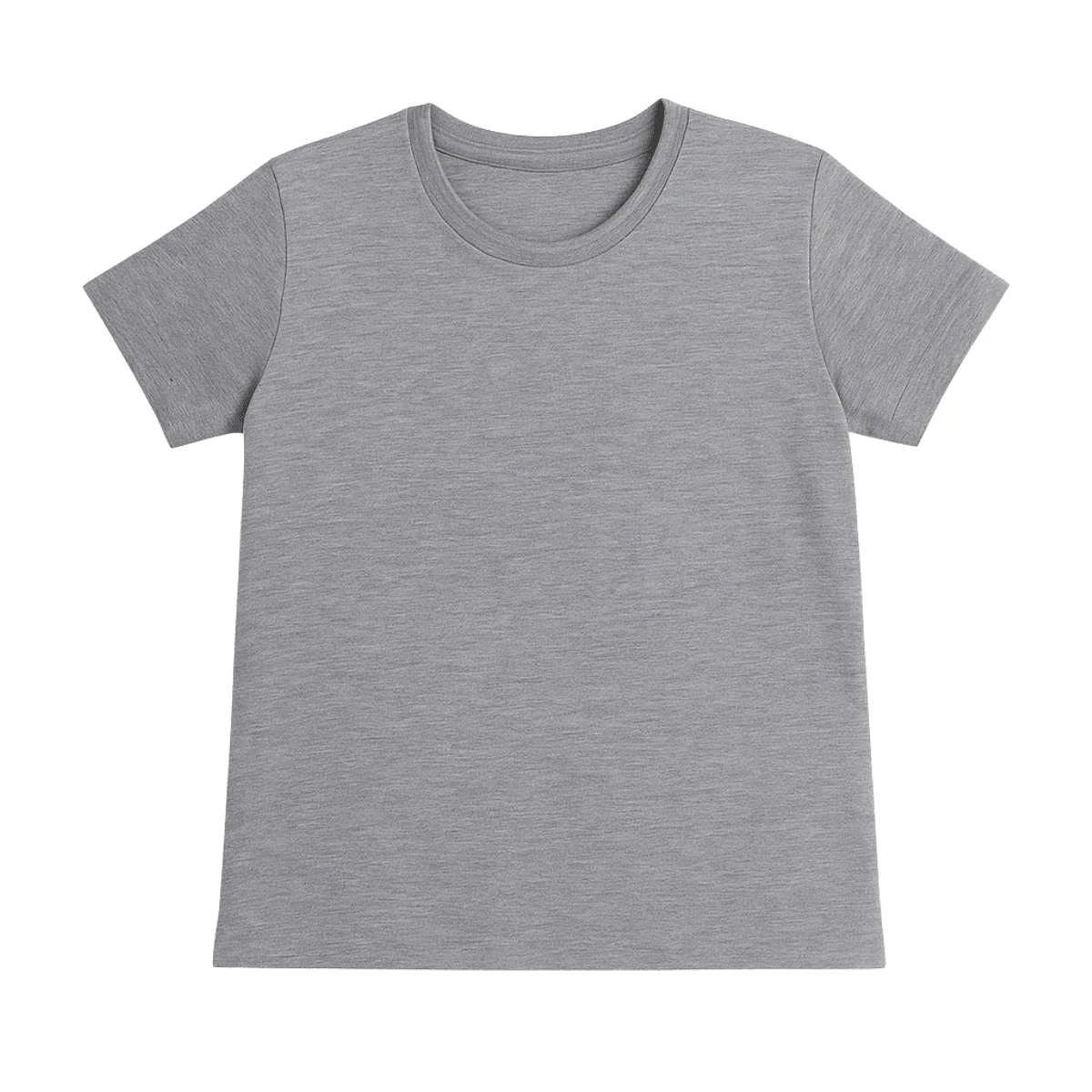 Blusa Malha Manga Curta 100% Algodão Infantil Juvenil Básica Menina Feminina Pré Adolescente Tamanho 8 ao 16 Canelado