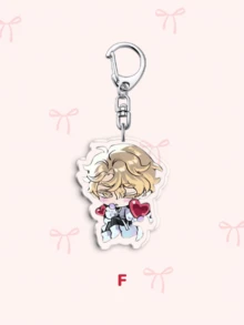 1pc Cute Acrylic Anime ALIEN STAGE Keychain.Featuring Bag Accessories, Funny Jewelry, And Fans Gifts. Ideal For Boyfriends, Girlfriends, Family Members, Teachers, Party Gifts, And Cell Phone Decorations., Friendship Keychain/Keychains For Women/Bag Charms/ Keychain - Multicolor - View 7