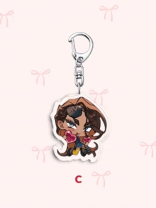 1pc Cute Acrylic Anime ALIEN STAGE Keychain.Featuring Bag Accessories, Funny Jewelry, And Fans Gifts. Ideal For Boyfriends, Girlfriends, Family Members, Teachers, Party Gifts, And Cell Phone Decorations., Friendship Keychain/Keychains For Women/Bag Charms/ Keychain - Multicolor - View 4