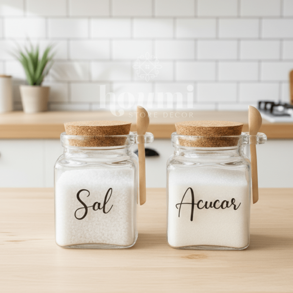 Saleiro / Açucareiro de Vidro 310ml