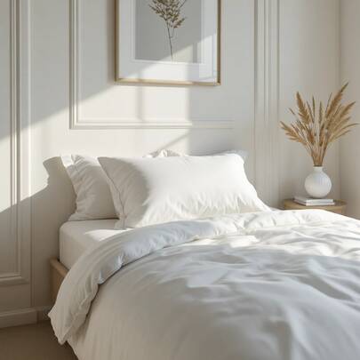 Capa Pra Edredom Avulsa Solteiro 400 Fios 1,50 X 2,20 Com Zíper Embutido Duvet