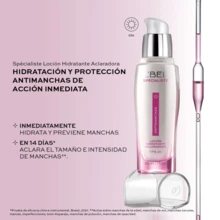 Loción facial Spécialiste con FPS 30, hidratante, aclaradora y antimanchas | Tratamiento facial de día con acción protectora solar, formulada para unificar el tono de la piel, reducir manchas oscuras y prevenir signos de envejecimiento causados por el sol | Crema ligera de rápida absorción con vitamina C, niacinamida y extractos naturales que hidratan, suavizan y aportan luminosidad instantánea | Ideal para mujeres que buscan una piel radiante, uniforme y fresca sin sensación grasosa | Perfecta para aplicar antes del maquillaje o como parte de la rutina diaria de skincare | Fórmula profesional que mejora la textura del rostro y potencia la luminosidad natural | Loción facial hidratante y protectora con activos aclarantes, apta para todo tipo de piel, incluso sensible | Cuida, hidrata y protege tu piel cada mañana con Spécialiste FPS 30, el aliado ideal para un cutis más claro, suave y saludable. - Blanco - Ver 3