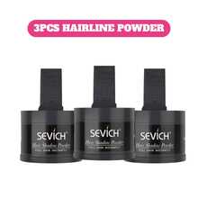 sevich 3Pcs Hairline Powder For Men & Women, Root Touch Up Powder -  Natural Shadow Effect To Instantly Cover Gray Hair & Thinning Areas, Long-Lasting Formula - Medium Brown - View 11