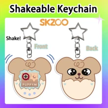 STRAYKID/SKZOO/KPOP/STAY/SKZ Keychain, Fans Merch Goods, Shaker Charm Keychain, Rattle Keychain, Cartoon Cute Keychain, Cartoon Animal Bag Charm Keychain, Novelty Rattle Keychain, Christmas Gift, Birthday Gift - Multicolor - View 7