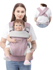 Baby Carrier Front Facing Breathable Infant Carrier, Convertible For Outdoor Use