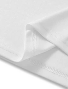 Graphic Fish Print Tee_ Boho Beach Vacation Shirt.Jpg - 白色 - 查看 5