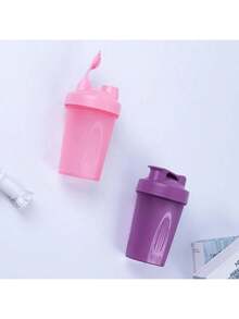 1 Bình lắc thể thao 400ml bằng nhựa, cốc đựng protein kèm bóng trộn, chống rò rỉ một lớp, dung tích lớn, đựng nước thể thao dùng cho phòng tập thể dục, chạy bộ, văn phòng, trường học, tập luyện ngoài trời, du lịch, cốc đựng nước di động - Nhiều màu - Xem 11