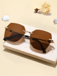 1 para modnych, ekskluzywnych, spersonalizowanych okularów bez makijażu