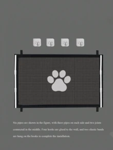 Pet Fence, Isolation Fence, Transparent Window, Balcony Fence, Pet Protection, Pet Door, Dog Door, Pet Railing, Dog Mesh