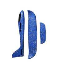 1 件巨型泡沫滑翔机玩具 - 复古旋转游戏，适用于花园户外运动和游戏，红色、蓝色、橙色，手抛旋转玩具，海滩、公园、后院户外飞行玩具，无需电池，复活节、圣诞节、万圣节生日礼物，星云设计，玩具 - 彩色 - 查看 10