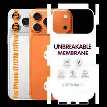 Full Coverage Matte Tempered Glass Screen Protector Compatible With IPhone 17 Pro Max, 17 Air, 17 Pro Max, Hydrogel Film