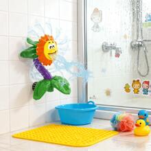 1 件卡通形状喷水玩具，鲜艳的色彩户外戏水玩具，儿童夏季戏水工具，适用于庭院、泳池边和海滩戏水场景