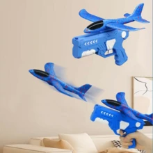 Outdoor Game Foam Dart Airplane, Parent-Child Interactive Foam Airplane Shooting Toy, Throwing Foam Airplane, Children's Birthday Gift For Boys And Girls - Multicolor - View 4