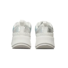 ARiderGirl Coachee RH Women's Lace Up Sports Shoes Rhinestone Platform Fashion Low Top Casual Walking Sneaker - 白色 - 查看 5