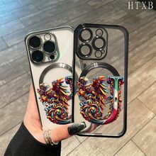 Teléfono con lente magnética electrochapada y diseño todo incluido en color negro. Compatible con carga inalámbrica magnética y compatible con phone 16 Pro Max, 16, 15 Pro, 14, 14 Plus/14 Pro Max, 13, 13 Pro, 12 Pro, 11/11 Pro y la serie Pro. Es un excelente teléfono para amigos, cumpleaños y fiestas. - Plateado - Ver 4