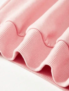 Tween Girl Graphic Print Thermal Lined Pullover Sweatshirt Sweatshirt, Warm & Comfortable For Autumn/Winter