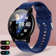 1 Đồng hồ thông minh có dây đeo silicon, Đồng hồ thông minh dành cho nam, Gọi điện không dây, Máy đếm bước chân, Máy đếm calo, Chế độ thể thao đa năng, Camera từ xa, Điều khiển nhạc, Báo thức, Thông báo cho Android & IOS, Màn hình TFT 1,53", Sạc USB, 180mAh - Nhiều màu - Xem 7