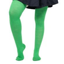 Don Calcetin Women Over The Knee Socks - Green - View 6