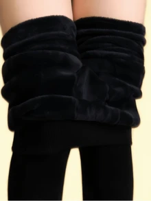 1 par de Meias-calças/Collants Térmicos Forrados de Fleece Preto/Marrom para Mulheres, 300g/200g/80g, Ondas, Amor, Coração, Laço, Estampa de Leopardo, Meias Grossas de Fleece, Mostra o Tom de Pele, Sexy, Alta Elasticidade, Legging Ajustada, Macia e Suave, Modelagem de Perna na Moda, Adequada para Fashionistas, Jovens, Adolescentes, -10-15°C, Meias-calças para Primavera/Outono/Inverno, Festa, Discoteca, Várias Festas, Esportes, Lazer, Negócios e Outros Usos Diários.