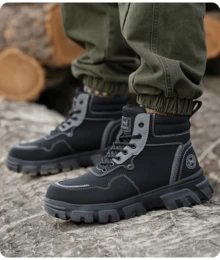 Women Work & Utility Shoes - Black - View 3