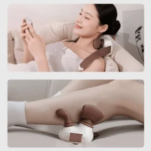 Brand New Mini Neck & Shoulder Massager, Designed To Improve Blood Circulation, Simulating Manual Massage Techniques. Lightweight And Portable, Can Massage The Neck And Trapezius Muscles. Features 2000mAh Large Capacity Battery, Heating Massage Head, 3 Adjustable Massage Intensity Levels, And Type-C Charging Port. An Ideal Gift For Birthdays, Holidays, And Festivals. - Multicolor - View 7