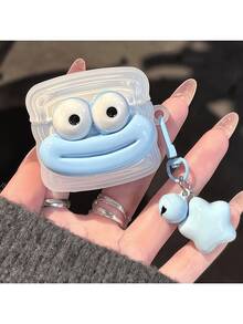 1 个可爱香肠嘴耳机盒，兼容 Pro3/Pro2/1、AirPods2/3/Pro、AirPods4，情侣/好友礼物