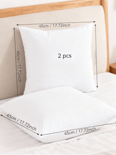 MADE IN TURKEY Tella 100% Katoenen Throw Kussen 45x45 Cm 400g Zachte Breathable PCS view 2