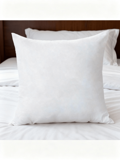 1pc Wit ative Kussen Moderne Polyester Fiber Rectangle High Elastic Core Lumbar Pad, Convenient Home, Office, Camping, Bedding, Inserts, Pillows Bed view 2