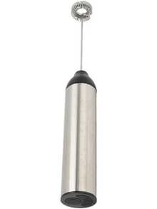 Portable Coffee Frother Electric Whisk - Silver - View 6