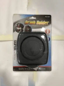 可折叠车载杯架，高品质通用汽车出风口饮料架，黑色饮料杯托盘，多功能汽车配件 - 彩色 - 查看 6