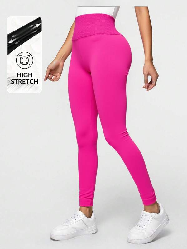 Leggings dama mujer cinturilla ajustados ceñidos suaves comodos