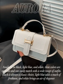 2025 Women's Crocodile - Print Crossbody Bag, Crafted From Premium PU Leather, Boasts A Sophisticated Crocodile - Print Texture. Shoulder Bag,Handbag - Nhiều màu - Xem 7